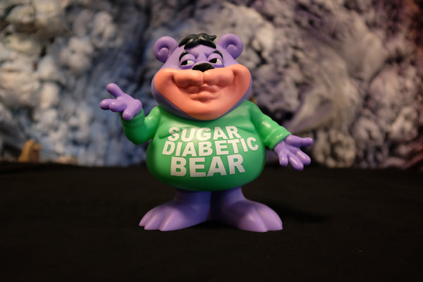 Sugar Diabetic Bear (Purple)