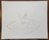 UFO Bulb Sketch