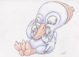 Original Drawing - Quack Baby