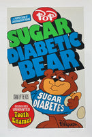 Sugar Diabetic Bear Print