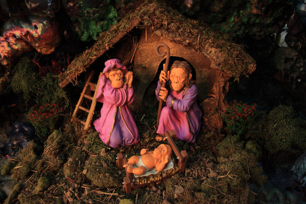 Neo Nativity Scene